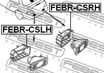 FEBEST FEBR-CSLH Cap, fog light
